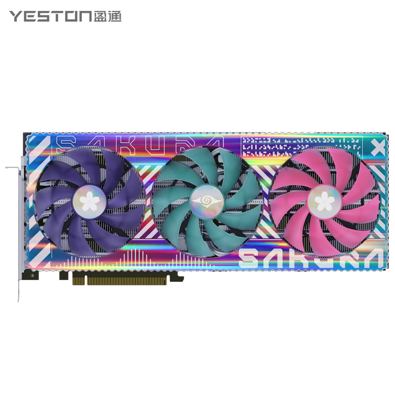 Yeston RX 7900 XTX Sakura Sugar Radeon Gaming Graphics Card